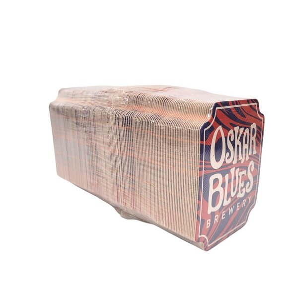 Beer Coaster Oskar Blues Brewery 125 New Colorado North Carolina Formerly Texas - Picture 3 of 6